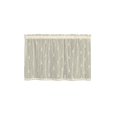 Heritage Lace Heritage Lace 7170E-4530HT Pineapple 45 x 30 in. Tier; Ecru 7170E-4530HT